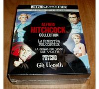 Alfred Hitchcock Collezione 4K UHD+ Blu-Ray Nuovo Selldo Thriller a-B-C