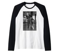 Alfred Hitchcock Psycho Regista Maestro di Suspense Maglia con Maniche Raglan