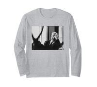 Alfred Hitchcock Regista sul Set di Una Tenda Strappata 1965 Maglia a Manica
