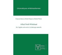Alfred North Whitehead (Copertina rigida) Chromatiques Whiteheadiennes