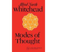 Alfred North Whitehead Modes of Thought (Tascabile)