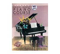 Alfred S Basic Adult Piano Cou - Lesson Book 1