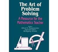 Alfred S. Posamentier The Art of Problem Solving (Tascabile)