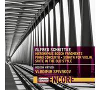 Alfred Schnittk Alfred Schnittke: Hieronymus Bosch Fragments/Piano Concerto (CD)