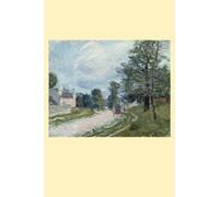 Alfred Sisley "A Turn in the Road" Art Notebook For scrapbooking and writing about your travels