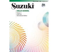 Alfred Suzuki Cello School Book & CD Volume 1 (Revised)