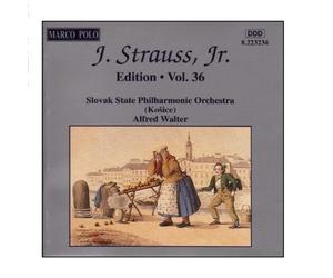 Alfred Walter STRAUSS II, J.: Edition - Vol. 36 (CD)