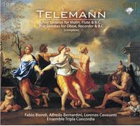 Alfredo Bernardini - Trio Sonatas for Violin Flute & B.C