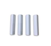 Alfredo Calandrelli Finali angolari per zoccolo da cucina pezzi 4. In vari colori e altezze (12, Bianco)