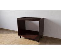 Alfredo Calandrelli Mobile per lavello da Incasso Senza Ante, Colore Wengè, Misure 90X55X72, Spessore 18 mm