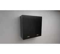 Alfredo Calandrelli PENSILE SCOLAPIATTI H 72x L 90x P 33 COMPLETO DI SCOLAPIATTI IN ACCIAIO INOX. SPEDIZIONE IN KIT (NERO)