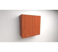 Alfredo Calandrelli PENSILE SCOLAPIATTI H 90x L 90x P 33 COMPLETO DI SCOLAPIATTI IN ACCIAIO INOX. SPEDIZIONE IN KIT (CILIEGIO)