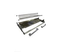 Alfredo Calandrelli Scolapiatti da Incasso con Telaio in Acciaio Inox da 56 cm per pensili da 60 cm