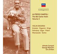 Alfredo Campoli Alfredo Campoli: The Bel Canto Violin - Volume 3 (CD) Album