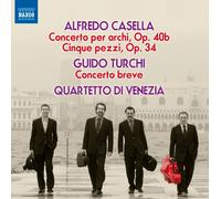 Alfredo Casella Alfredo Casella: Concerto Per Archi, Op. 40b/Cinque Pezzi, (CD)
