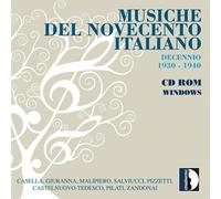 Alfredo Casella Musiche Del Novecento Italiano: Decennio 1930-1940 (CD) Album