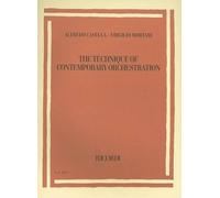 Alfredo Casella Virgilio Mor The Technique Of Contemporary Orchestra (Tascabile)