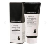 ALFREDO FEEMAS Charcoal Peeling Gel 180 ml Gel esfoliante morbido umido K-Beauty