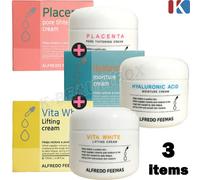 ALFREDO FEEMAS Crema Idratante all'Acido Ialuronico 100 ml Crema Quotidiana...