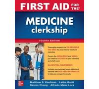 Alfredo J. Mena Lora Dennis Chang Lath First Aid for the Medicine Cl (Tascabile)
