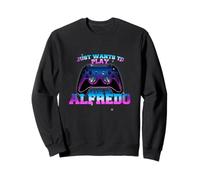 ALFREDO - LEVEL UP con Controller: VUOLE SOLO GIOCARE Felpa