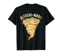 Alfredo Pasta Lover Cibo Salsa Fettuccine Tornado Maglietta