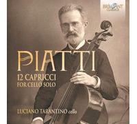Alfredo Piatti Piatti: 12 Capricci for Cello Solo (CD) Album