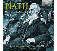 Alfredo Piatti Piatti: Music for Cello and Piano/2 Songs (CD) Album
