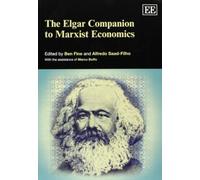 Alfredo Saad-Filho The Elgar Companion to Marxist Economics (Tascabile)