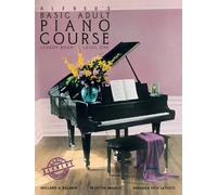 Alfred's Basic Adult Piano Course: Lesson Book 1: Lesson Book: Level One