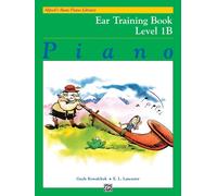 Alfred's Basic Piano Course: Ear Training Book 1B - Pianoforte - In inglese