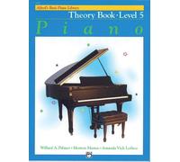 Alfred's Basic Piano Library Theory 5 - Piano - BOOK