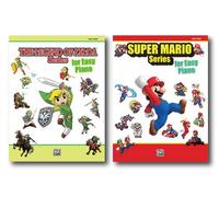 Alfred's Nintendo Easy Piano Pack - Two Books - Includes Super Mario for Piano and The Legend of Zelda for Piano