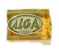 ALGA Fiocco Puro Sapone Detersivo 100% Ecologico e Biodegradabile per bucato a mano e in lavatrice - 6 pezzi da 400gr