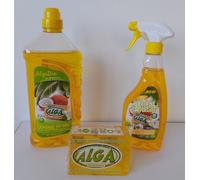 Alga sapone molle ecologico sgrassatore e gel per bucato a mano e lavatrice 3 pz