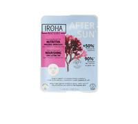 Iroha Nature Maschera viso DOPOSOLE che NUTRE e PROLUNGA L'ABBRONZATURA. Con Alghe, Probiotici e Acido Ialuronico. Pelle più idratata e rinforzata con un'abbronzatura più luminosa. Azione antietà
