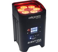 Algam Lighting EVENTPAR Par a Batteria a 6LED RGBWA+UV 12W con DMX /DMX wireless