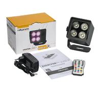 Algam Lighting EVENTPAR44-QUAD-IP Par Led 4x4W IP65 a Batteria