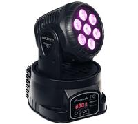 Algam Lighting MINIWASH 710 Testa Mobile LED RGBW 7x10W controllo musicale o DMX
