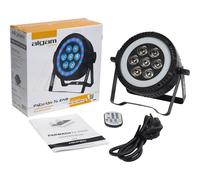 Algam Lighting PARWASH76-RING LED 7x6W RGBW + anello LED RGB composto da 48 LED