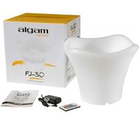 ALGAM LIGHTING - Secchiello champagne illuminato - LED 16 colori 4 Modalità - Telecomando, Durata batteria 12 ore, Ricaricabile, Resistente alla pioggia - Decorazione da esterno