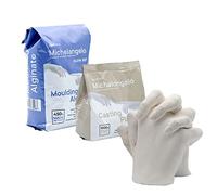 Algaplay Michelangelo Kit Refill di Ricarica. Contiene i Materiali di Ricambio necessari per Realizzare calchi delle Mani o del Corpo (L)