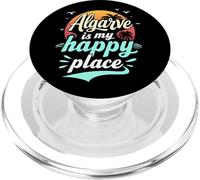 Algarve è il mio posto felice vacanza di viaggio dicendo Portogallo PopSockets PopGrip per MagSafe