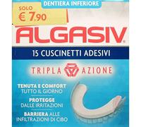 Algasiv Cuscinetti Adesivi Inferiori 15 Pezzi