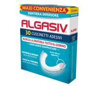 Algasiv Cuscinetti Adesivi Per Dentiera Inferiore 30 Pezzi