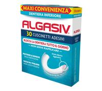 Algasiv Cuscinetti Adesivi Per Dentiera Inferiore Dura Tutto Il Giorno e