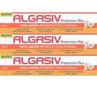 Algasiv Protection Plus Pasta Adesiva Per Protesi Totali E Parziali Con Camomill