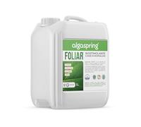 Algaspring Foliar Biostimolante Fogliare 5L - 100% Naturale a Base di Alghe e Microalghe | Agricoltura Biologica | Aumenta Fioritura, Crescita Fogliare, Ingrossamento Frutti e Resistenza agli Stress