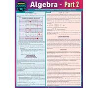 Algebra: A Quickstudy Laminated Reference Guide