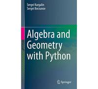 Algebra and Geometry with Python